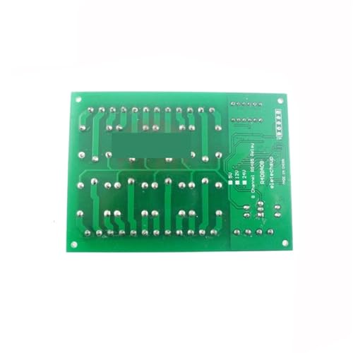 Carte relais RS485 12V 8 canaux RTU pour rail DIN35 de commande PLC