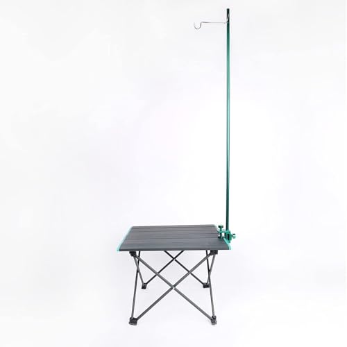 Soporte de infusión portátil de aluminio, soporte de infusión, soporte ligero para bolsa de goteo, soporte plegable con gancho, para el cuidado del hogar de ancianos (90,5 cm + con mesa)