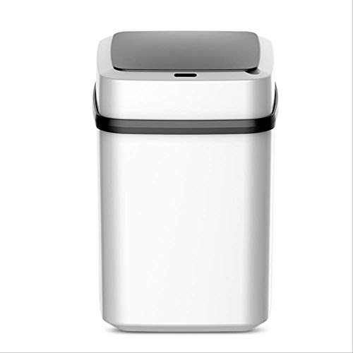 Vimmor 10 L Automatique sans Contact Poubelle Intelligente Capteur De Mouvement Infrarouge Poubelle Poubelle Poubelle Cuisine Poubelle Poubelles Blanc