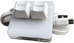 Newhui OSU Copy and Paste Keyboard with 2 Keys Mechanical Mini Keyboard with USB Interface and RGB Backlit, One-handed Keyboard, Macro Keyboard for Games or