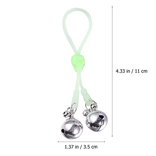 HEALLILY 2 Peças de Grampo de Mamilo Não Perfurado Grampo de Mamilo Ajustável para Casais (Corda de