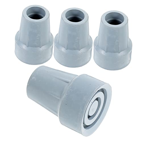 MOLUCKFU Hiking Accessories Trekking Pole Tips Protective Rubber Feet Anti- Tips for Climbing Crutch