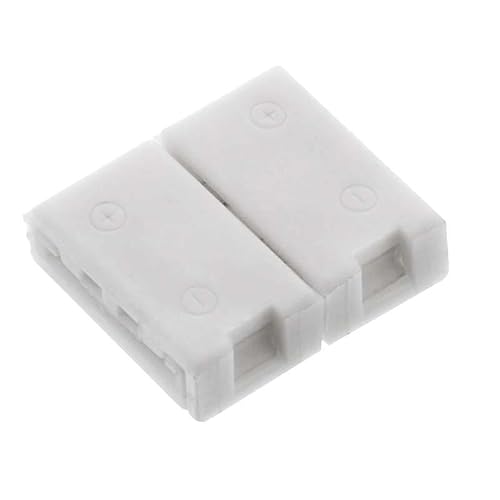 Connecteur droit ruban LED RGB 10mm Cover