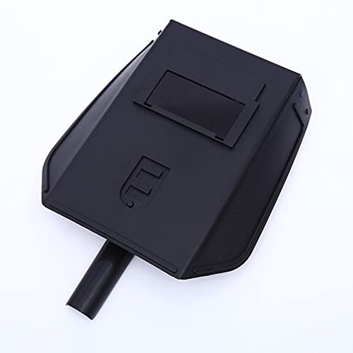 Careta Soldar Automatica,Casco de Soldadura Máscara de mano Mascarilla eléctrica Soldadura gas máscara protectora acero anti-deslumbramiento