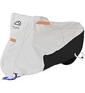Coverado Motorcycle Cover Waterproof, All Weather Protection Outdoor Full Motorcycle Covers - UV ...