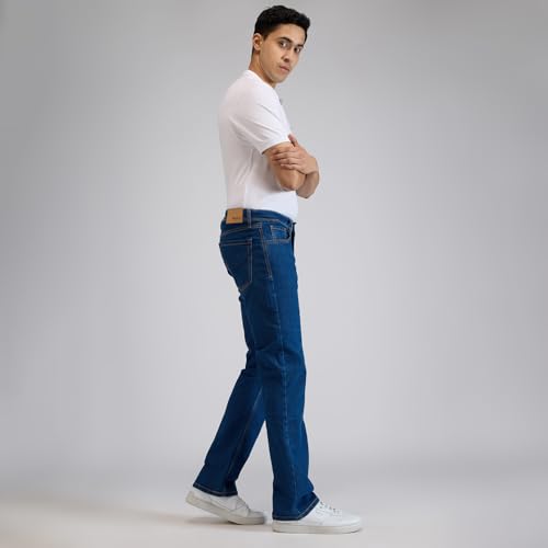 Image of Pepe Jeans Men's Jeans | Mid Rise | Bootcut Fit | Stretchable