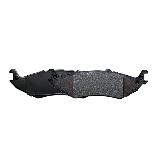 Image of Detroit Axle - Rear Ceramic Brake Pads w /Hardware Replacement for 2004-2006 Ford E-150 Club Wagon - 2pc Set