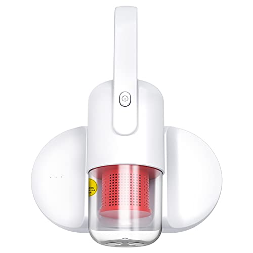 Aspirador de pó portátil com ácaros de filtragem HEPA Aspirador de pó 10.000 vezes/min Máquina de li