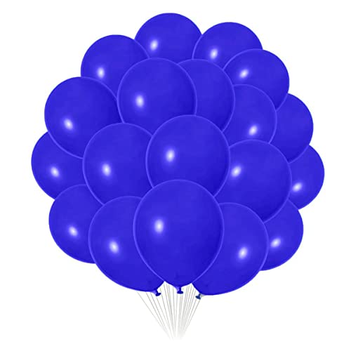 Image of 300 Pack Royal Blue Balloons 12 inch Blue Latex Party Balloon Bulk for Various Party Events Decorations