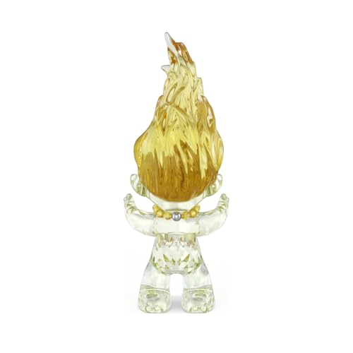 SWAROVSKI Trolls Good Luck Trolls Jaune statuette de collection luxe