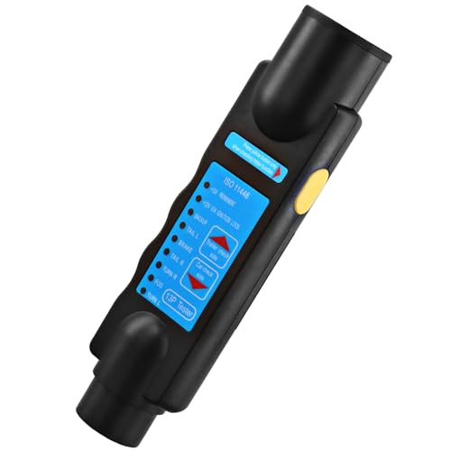 QWORK® Testeur de Feux Remorque 13 Broches 12 V - Indicateur de Défaillances pour Voitures, Caravanes et Camping-cars