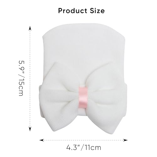AQOKKA Mouse Ears Headbands with Bow Minnie Ears Cosplay Costume Hair Accessories for Women Birthday Party Decoration