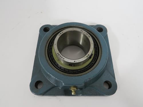 2X 1.4375in Square Flange Unit Cast Iron UCF207-23 Mounted Bearing UC207-23+F207