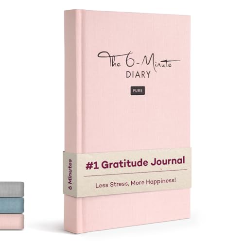 6-Minute Diary Pure &ndash; 3 Million User Gratitude Journal for Women w/ Prompts &ndash; Guided Self Care...
