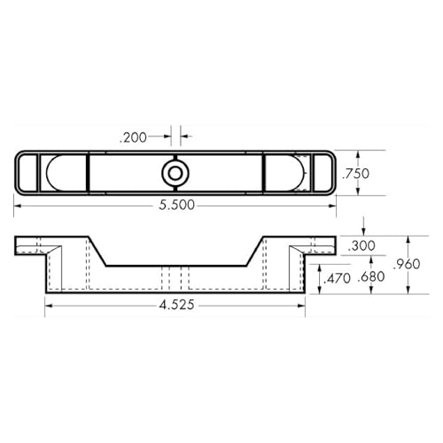 Conector 4 1/2 con apertura total y tornillo de fijación estable 5