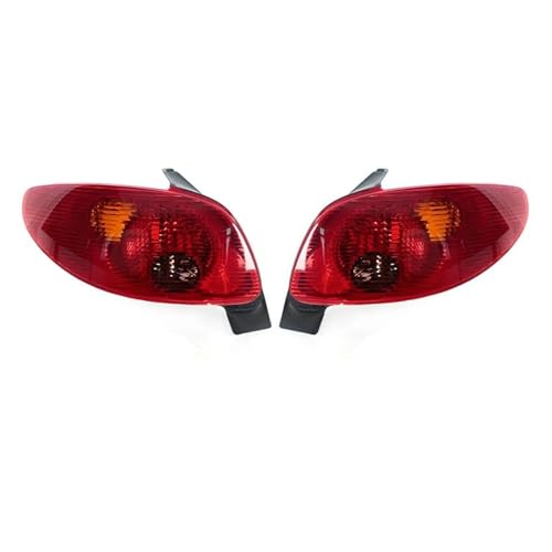 Feu arrière Peugeot 206 hayon 5 portes 2002-2006 clignotant recul sans ampoule paire