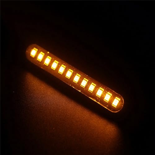 Feu de queue LED avec clignotant dynamique défilant pour signalisation auto