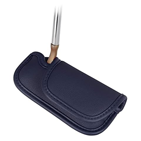 BIG TEETH Golf Putter Head Covers Blade Golf Club Protector Lightweight For Scotty Cameron Taylormade (Dark Blue) Cover