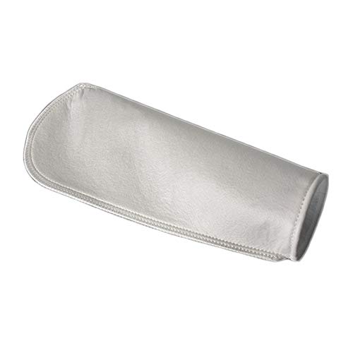 Image of 4 Inch Ring Polypropylene Felt Filter Bag 100 Micron 4 inch x 14 inch Liquid Aquarium Filter Socks Size 4 - Pack of 2 (4 inch x 14 inch, 100 Micron)
