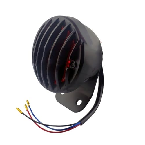 Feu arrière support grille d'immatriculation pour virées et road trips moto