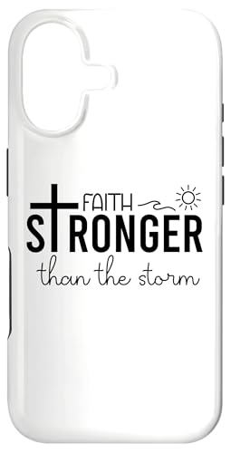 Stronger Than the Storm Psalm 93 4 Christian Faith over Fear �X�}�z�P�[�X iPhone 17 �p