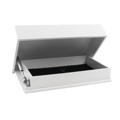 Mensola resistente: la mensola da parete presenta una superficie piana durevole realizzata in materiale ad alta densità che garantisce prestazioni resistenti alla torsione e stabili, mantiene libri e decorazioni senza sforzo valorizzando ogni spazio abitativo con il suo sistema di supporto scientificamente sviluppato per un uso quotidiano affidabile in case o uffici