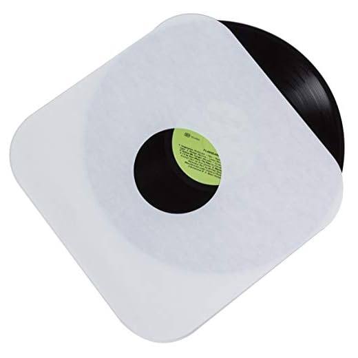 Vinyl Record Inner Paper Sleeves - Premium Acid Free Protection Covers for 12 inch LP Albums - 50 Pack