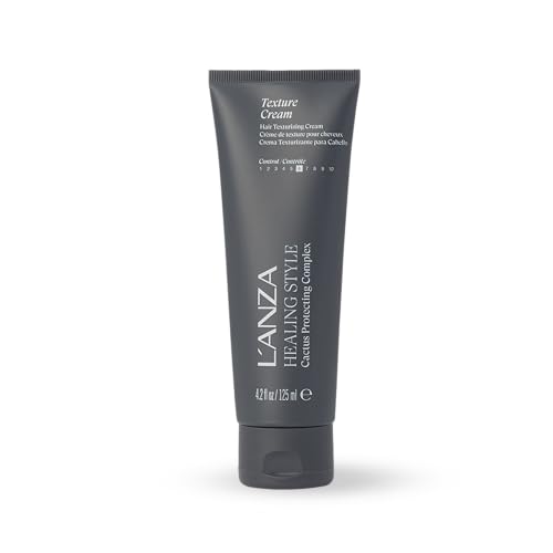 L'ANZA Healing Style Texture Cream with Medium Hold Effect, Nourishes and Refreshes the Hair, Controls Tangling and Protects from Heat and UV Rays (4.2 Fl Oz)