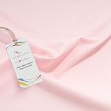 TOLKO 50cm Baumwollstoff Meterware uni | Popeline Stoff aus ÖkoTex Baumwolle in leuchtenden Farben | Kleiderstoff Dekostoff Vorhangstoff Bezugsstoff Patchwork Kinder Stoffe zum Nähen (Soft Rosa)