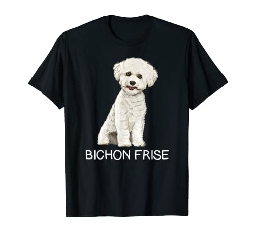 Perro Bichon À Poil Frisé Camiseta