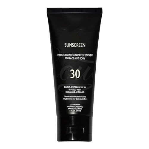 Protector solar para piel negra para piel negra, hidratante para cara y cuerpo 30, para mujeres negras y sin blanco, 2 unidades, 108 ml (A, talla única)