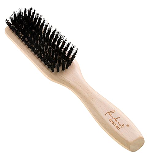 Hair Brush Boar Bristle Anti-Static Natural Shiny and Shiny for Hair Large Size 17030M