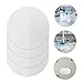 Anneome 300pcs Qualitative Filter Paper Circles Rapid Filtration Round Laboratory Filter Paper for Chemistry Experiments Industrial Testing Science Equipment White