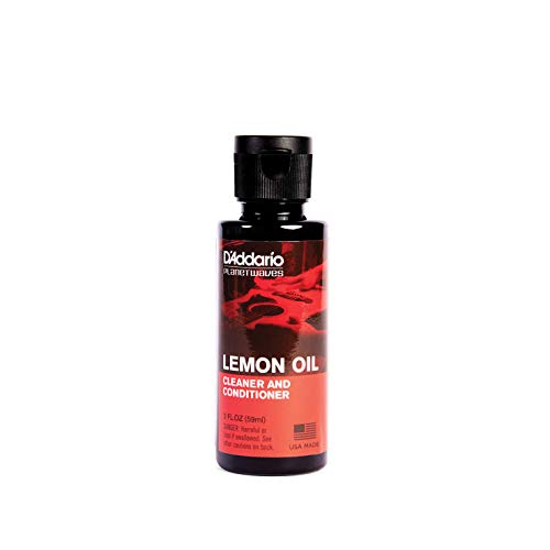 D'Addario Lemon Oil - Guitar Fretboard Oil - Guitar Accessories - Removes…