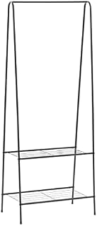 vidaXL Clothes Rack 59x35x150cm Black Garment Coat Closet Organiser Stand