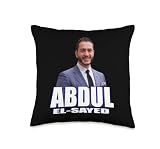 Abdul El-Sayed Throw Pillow