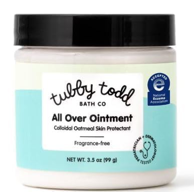 Tubby-Todd All Over Ointment, Fragrance Free, 3.5 oz, Jar, Pack Of 1