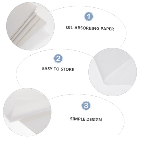 Papel para envolver alimentos en panaderías y fiestas con 500 hojas 3