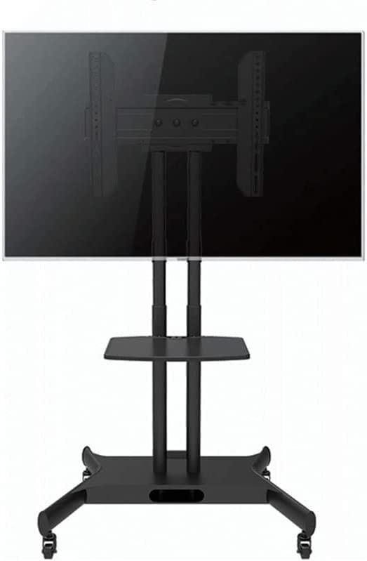 Soporte móvil para TV de 32 a 65 pulgadas con estante AV miniatura 4