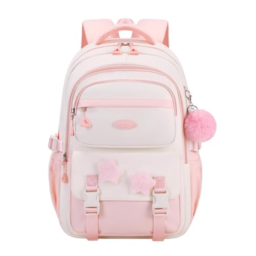 Cartables pour l'école ergonomiques avec poches multiples pour fille