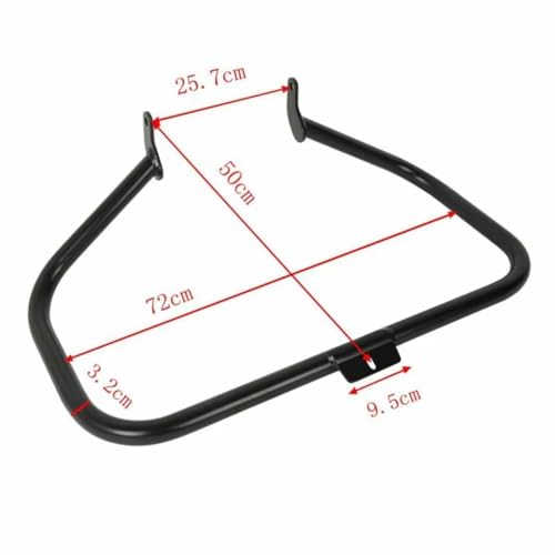 Crash bars Softail Noir durables pour équiper votre Heritage FLSTF