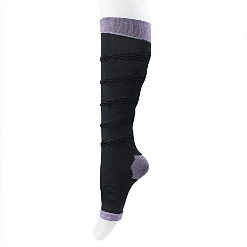 Bas de compression tube pour soulager la fatigue veineuse au travail