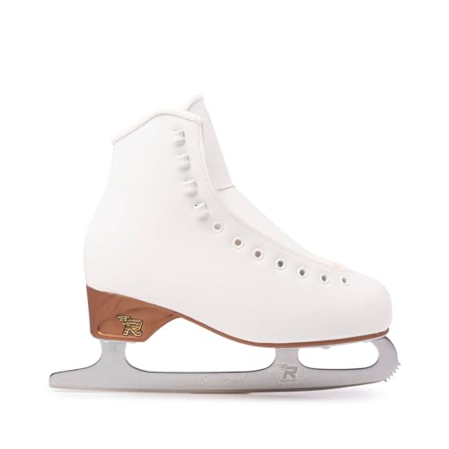 Risport Pattino new Venus, Venus pattino, Stivaletti per pattinaggio artistico, pattino a ghiaccio, prodotto personalizzabile con la scelta della lama da ghiaccio (250 (37½ eu))