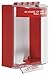Safety Technology International, Inc. STI-13210FR Universal Stopper, Surface Mount  with Conduit Knockouts and Fire Label, Indoor/Outdoor Polycarbonate Protective Cover for Pull Stations or Call Points