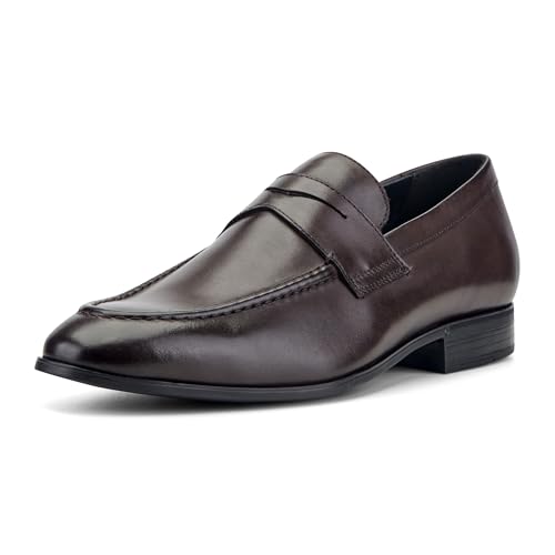 Mocasín Penny Rockport Cory de hombre en piel selecta con acabado artesanal