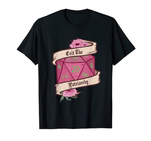 Crit The Patriarchy - Dés T-Shirt Cover