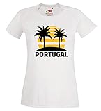 Camiseta Portugal - Portugal - Vacaciones de verano - Viaje Mundial - Destino de vacaciones en blanco, Weiß, XL