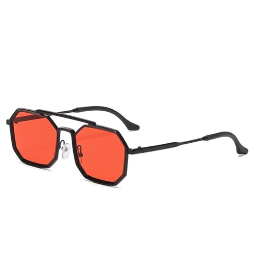 Lunettes de soleil en métal hommes d'exception au design steampunk vintage chic