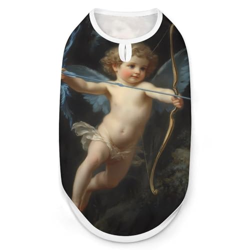 Image of Cupid Love God Greek Mythology Dog Shirt Clothes Cat Costume Pet Pajamas for Small Medium Clothes Jacket M