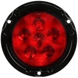 Generic 4.35" Round 6-LED Stop/Turn/Tail Light - Red 44326R